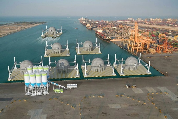 Quả cầu bê tông 400 tấn lưu trữ năng lượng dưới biển sâu