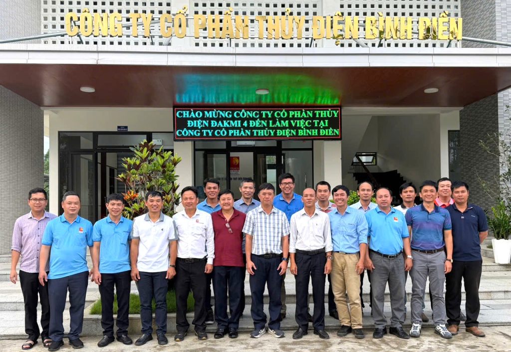 Cụm thủy điện miền Trung của Bitexco Power trao đổi kinh nghiệm quản lý, vận hành