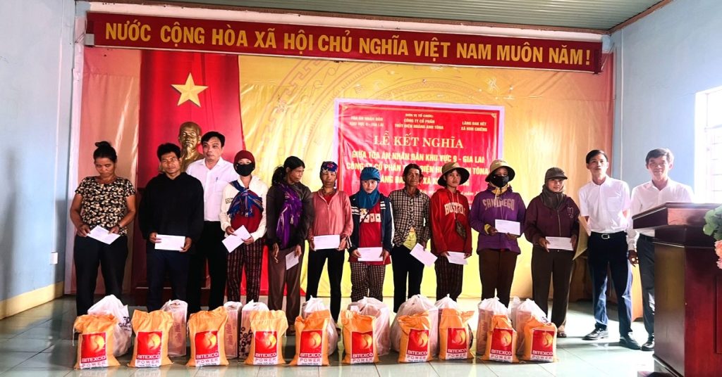 Thủy điện Hoàng Anh Tô Na kết nghĩa với làng Đak Bêt, lan tỏa trách nhiệm xã hội tại Gia Lai