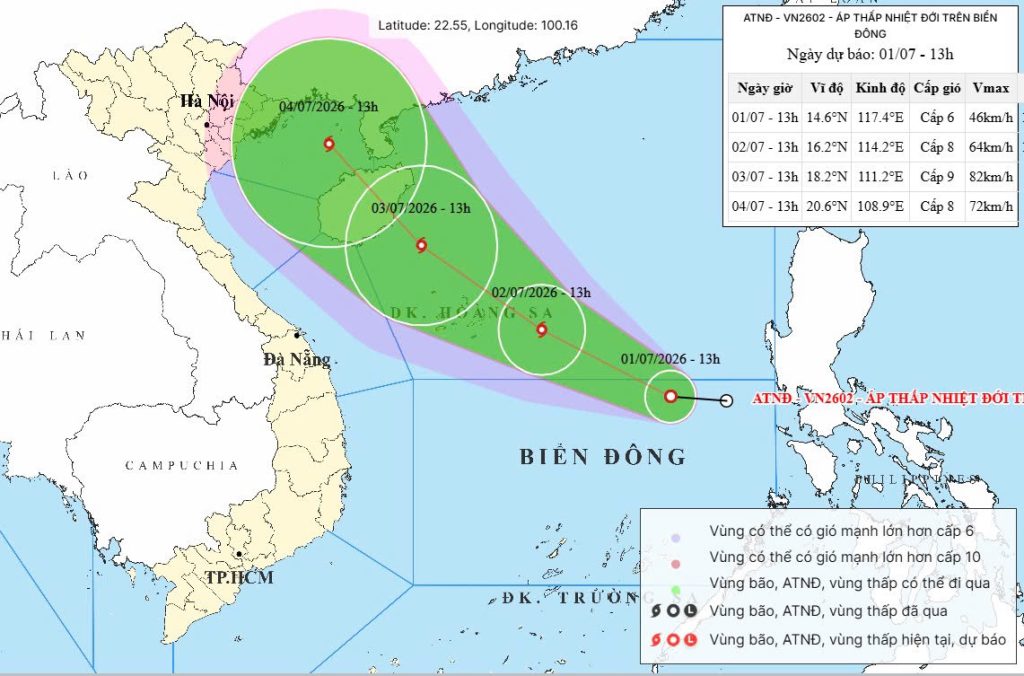 Nhà máy điện Bitexco Power chủ động ứng phó áp thấp nhiệt đới có thể thành bão số 1