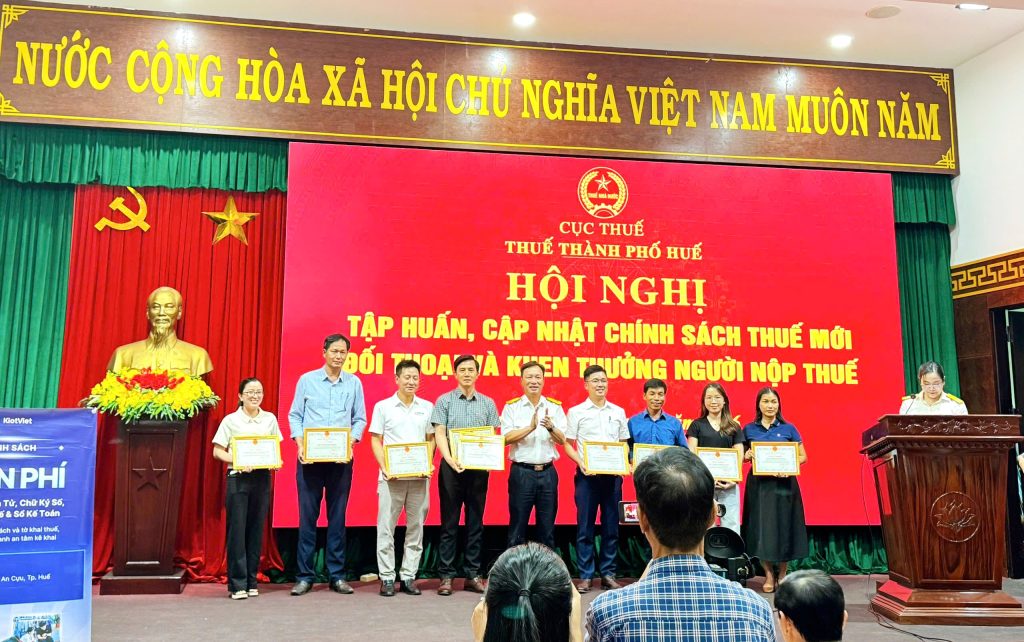 Cụm thủy điện Huế thực hiện tốt chính sách thuế năm 2025